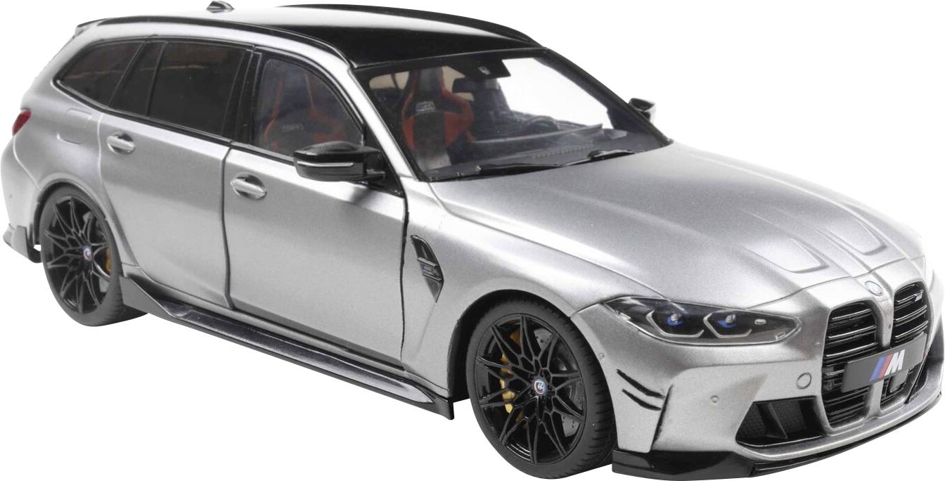Solido Car BMW M3 (G81) TOURING GRAY Assembled Car wash