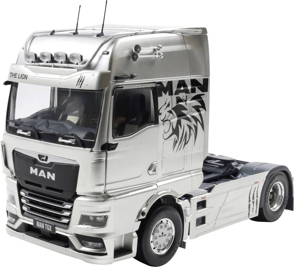 Solido HGV MAN TGX Individual Lion S gray Assembled HGV