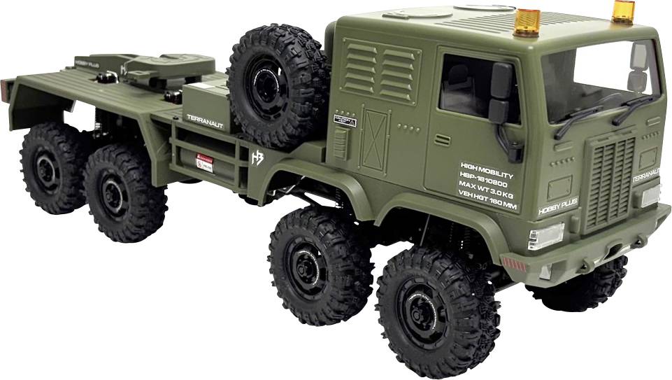 Hobby Plus 1:18 CR-18P 8X8 Terranaut ( AWS ) Brushed 1:18 RC model car Crawler RtR 2,4 GHz Incl. battery and charger