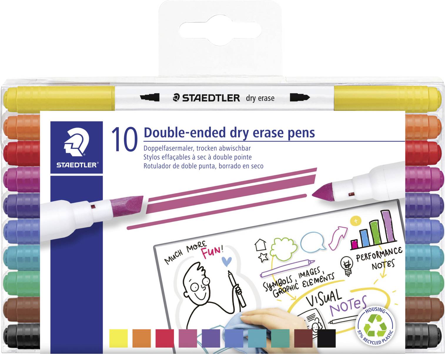 Staedtler fiber paint 3010 TB10 10
