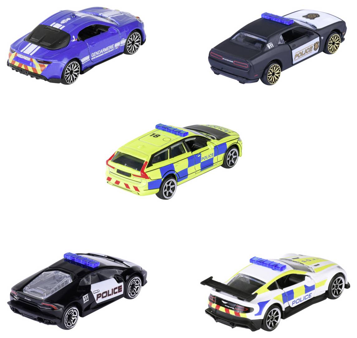 Majorette Lamborghini, Volvo, Aston Martin Rescue World 5 pieces Poison pack Assembled Emergency & Rescue vehicle