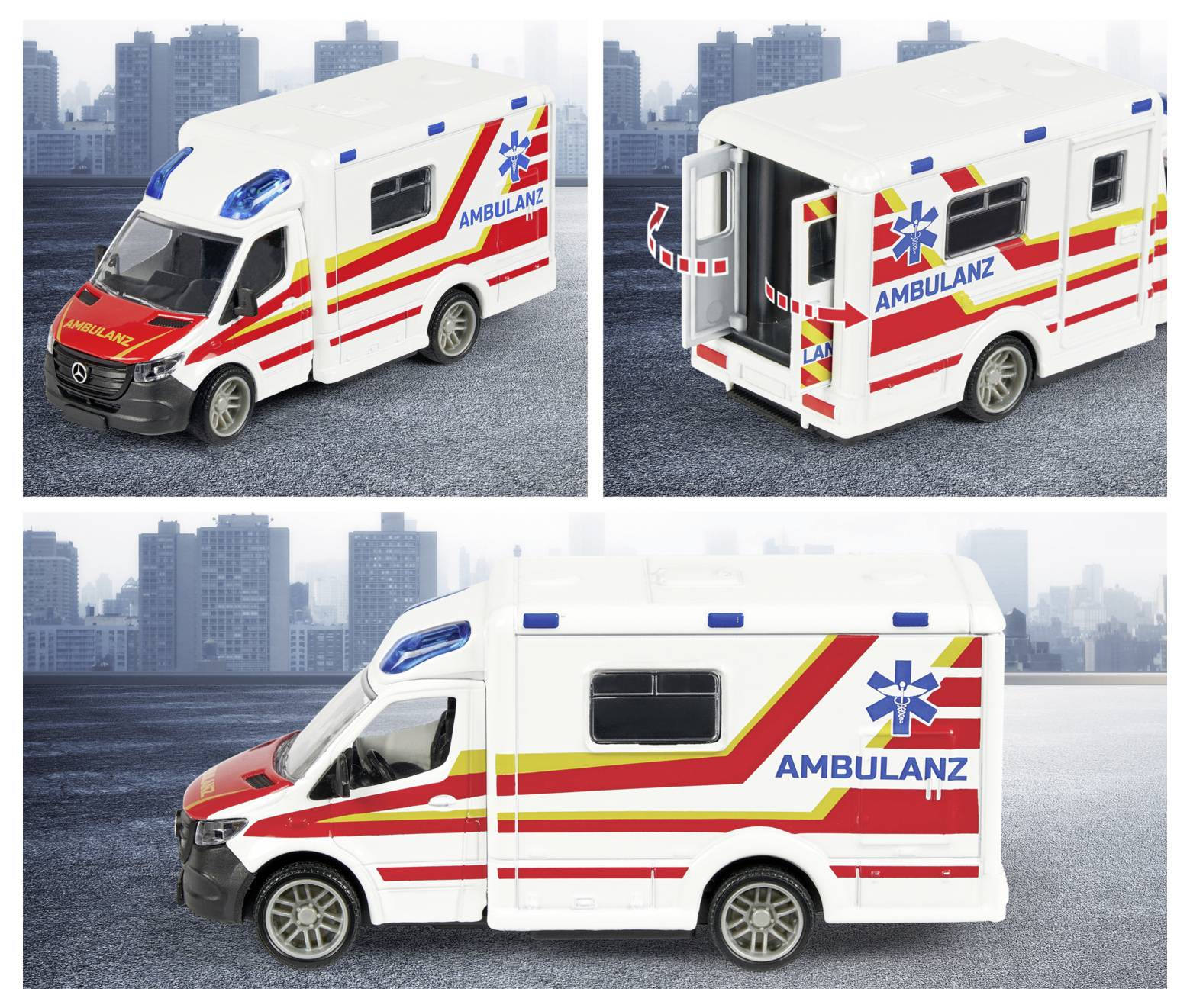 Majorette Mercedes Benz Sprinter Ambulance Assembled Emergency & Rescue vehicle