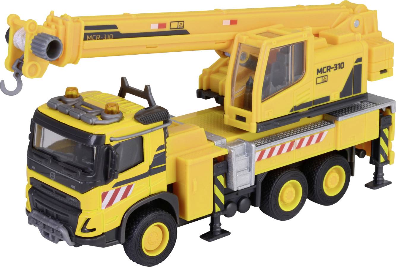 Majorette Volvo FMX truck crane Assembled Construction plant