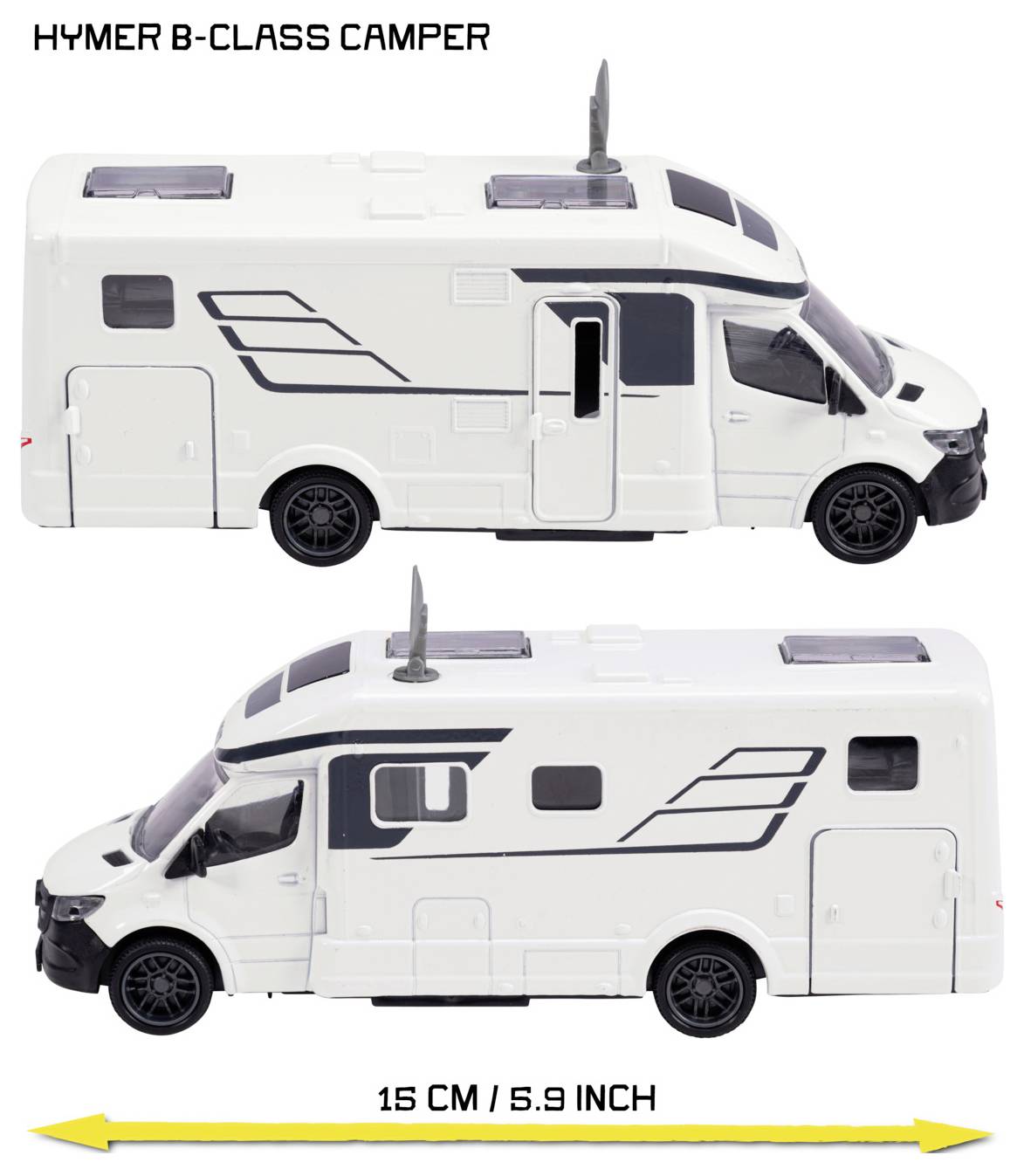 Majorette Hymer B-Class camper Assembled Car wash