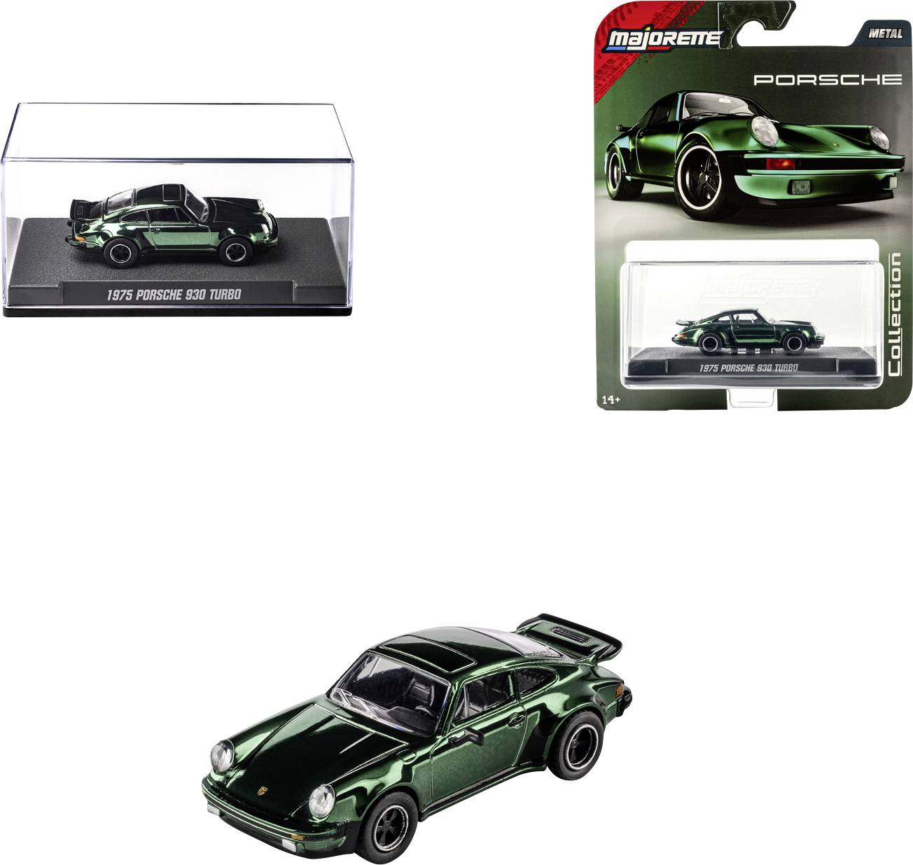 Majorette Porsche Collection 1975, 930 Turbo Assembled Car wash