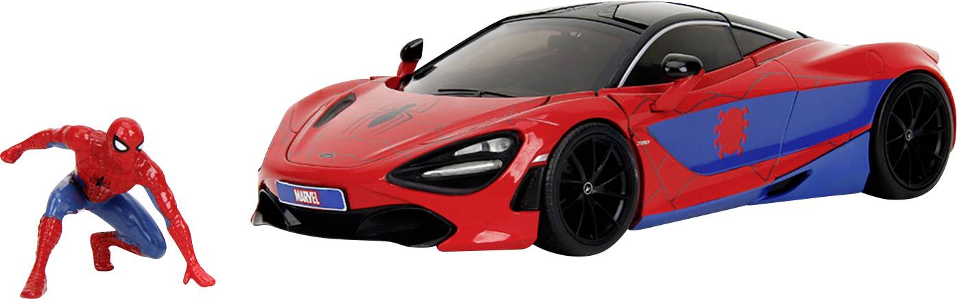 JADA TOYS Marvel Spider-Man McLaren 720S Assembled Car wash