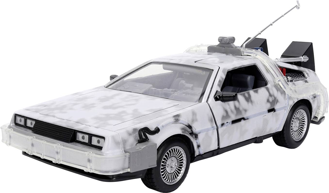 JADA TOYS Time Machine Back to the Future Frost Assembled Car wash