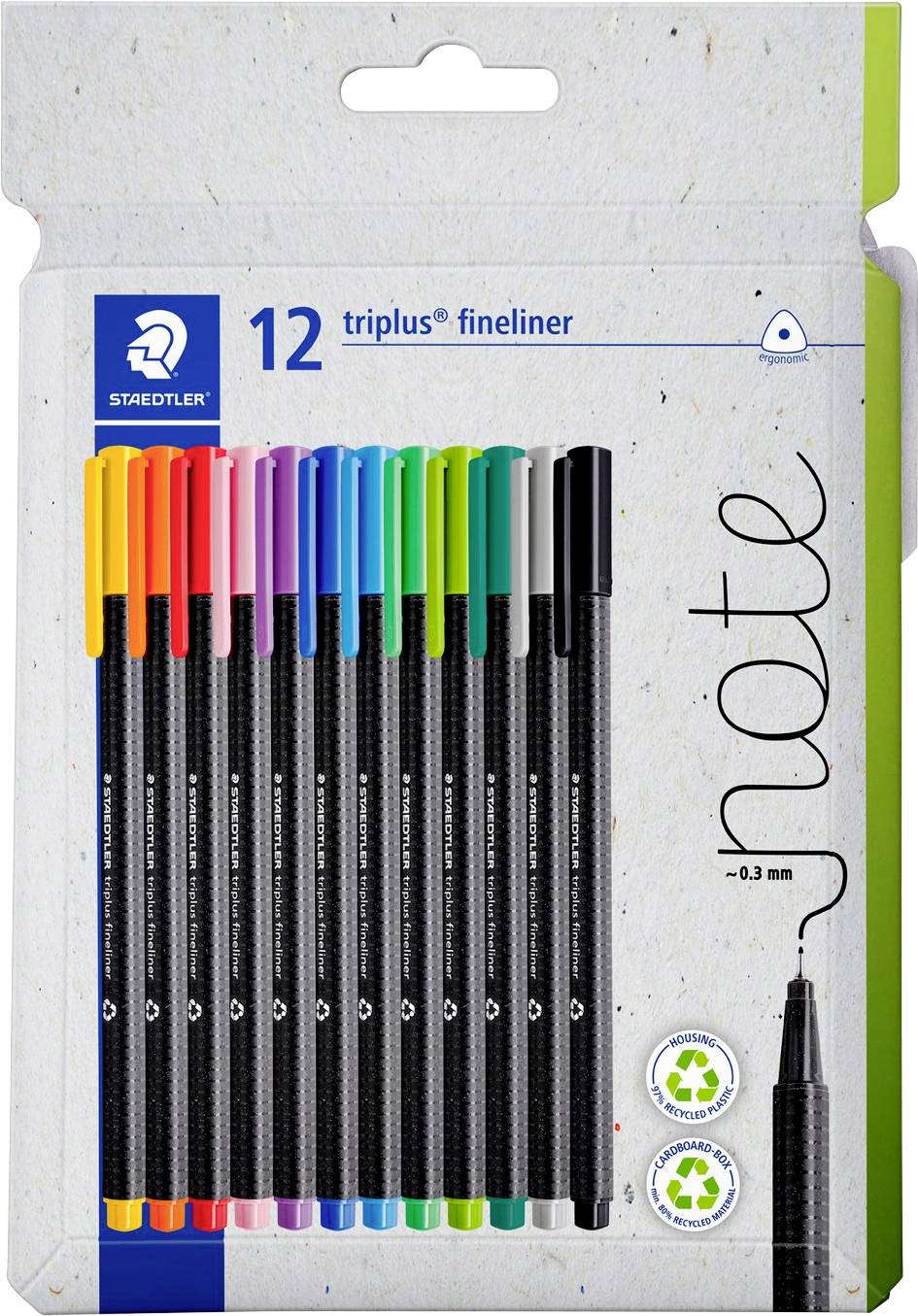 Staedtler triplus 334 C12 Fineliner 12 PC