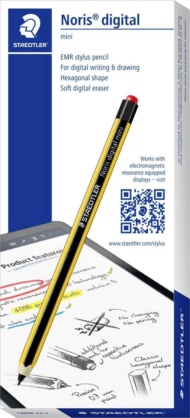 Staedtler Noris digital mini touch-pen black, yellow