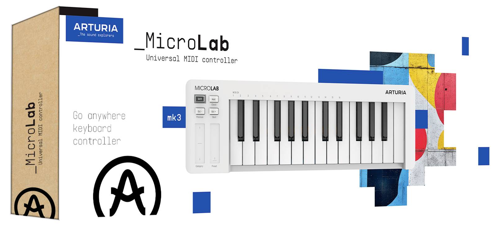 Arturia MicroLab Mk3 MIDI controller