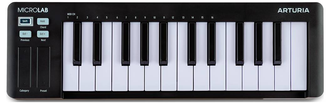 Arturia MicroLab Mk3 MIDI controller