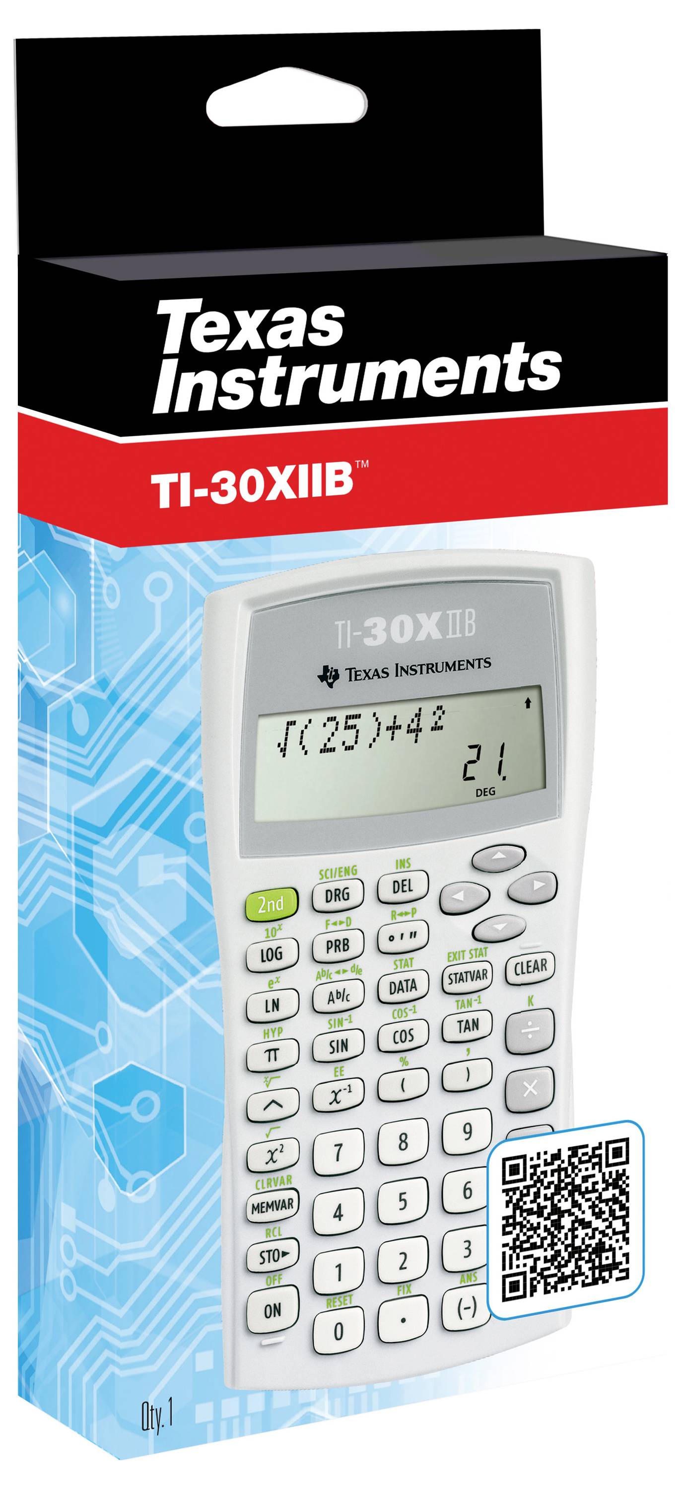 Texas Instruments Schulrechner TI-30 X II B Calculator Grey