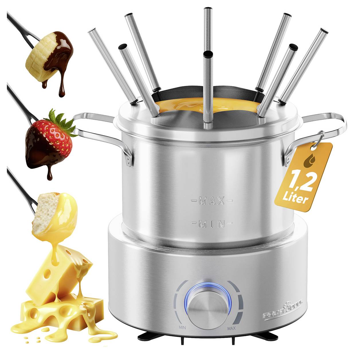Profi Cook PC-FD 1288 Fondue 800 W Stainless steel