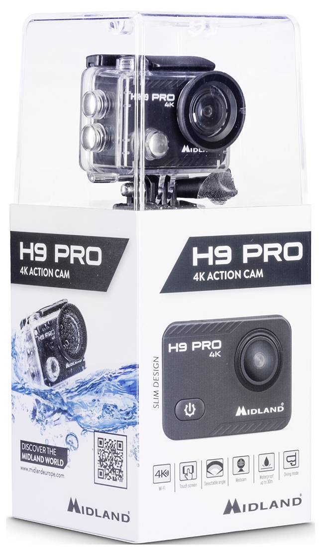 Midland H9 Pro WIFI Action camera Wi-Fi
