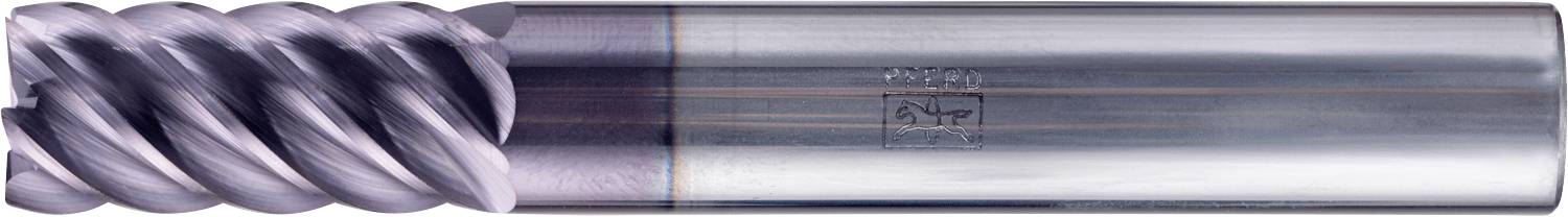 A close-up image of a cylindrical metal cutting tool with spiral grooves, commonly used in machining processes.