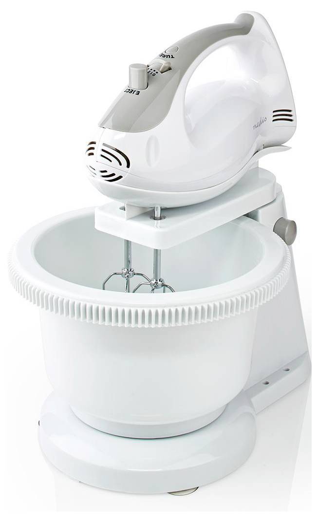 Nedis KAHM110CWT Hand-held mixer 200 W Grey, White