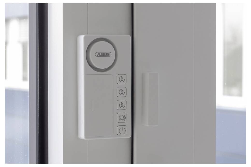 ABUS Mini alarm system Time2Close™ White 115 dB ABTC10000