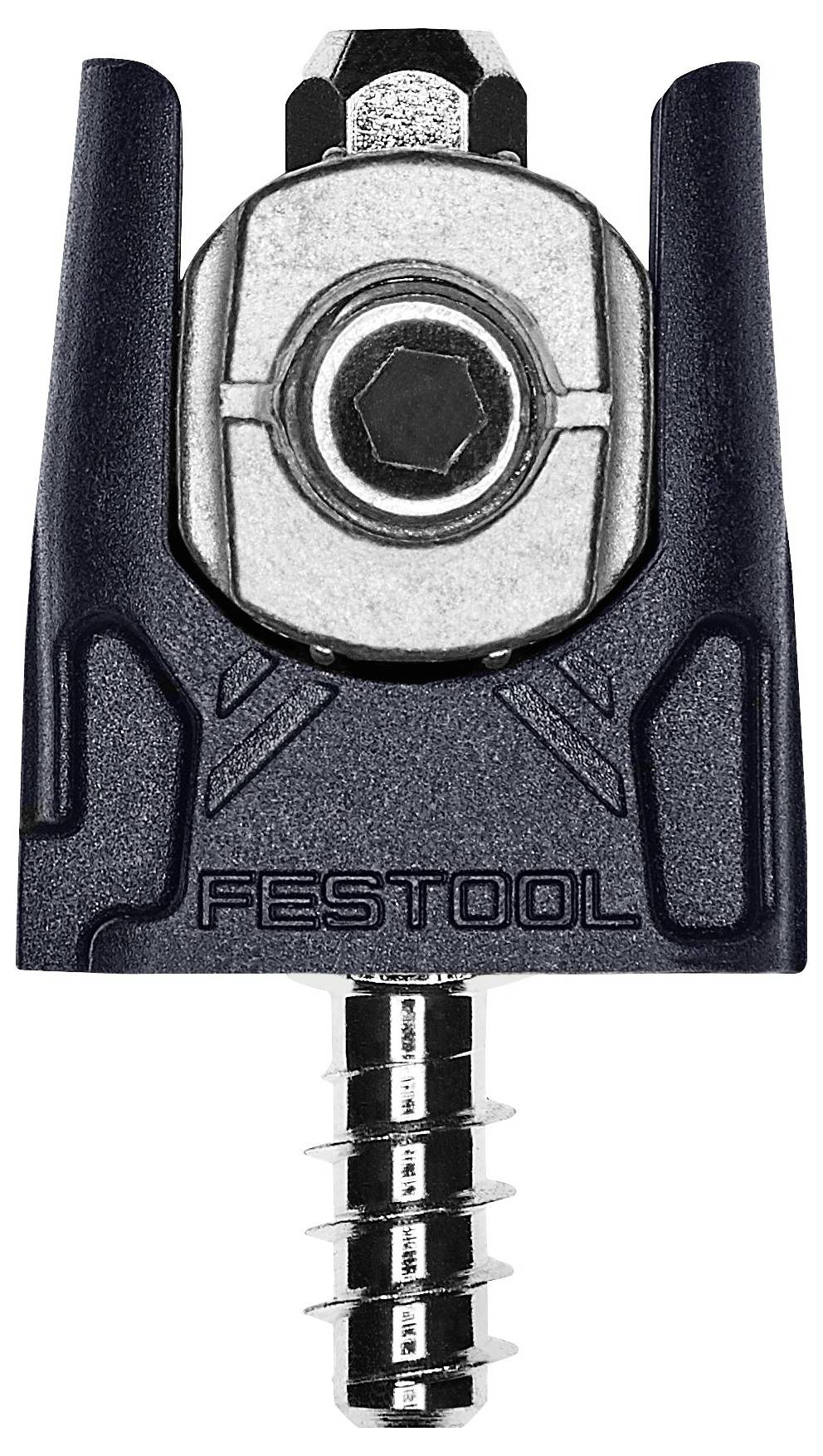 A Festool drill accessory with a hexagonal socket, designed for precision work and secure fitting on compatible tools.