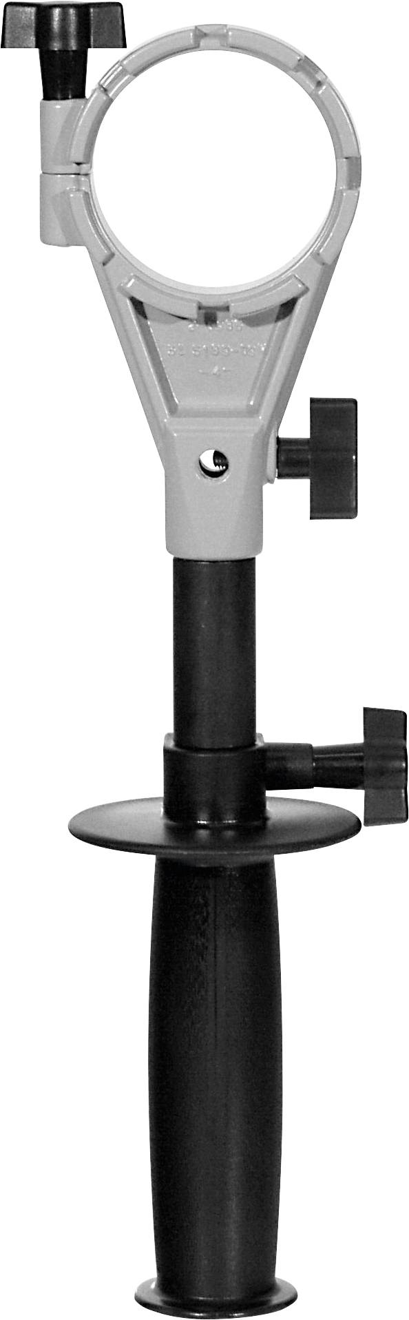 A handheld manual pipe cutter with a circular cutting blade and adjustable grip handle, designed for cutting various pipe sizes.