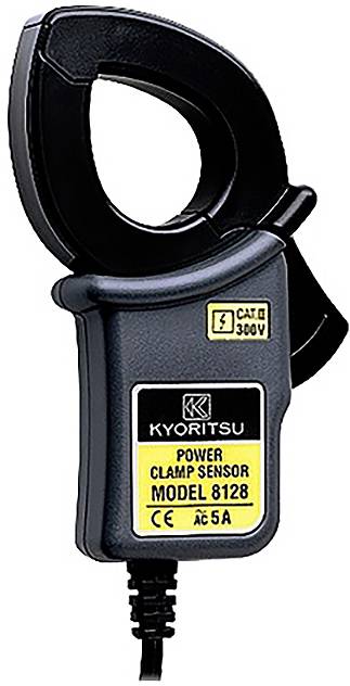 Kyoritsu model 8128 power clamp sensor, CAT III 300V, AC 5A.