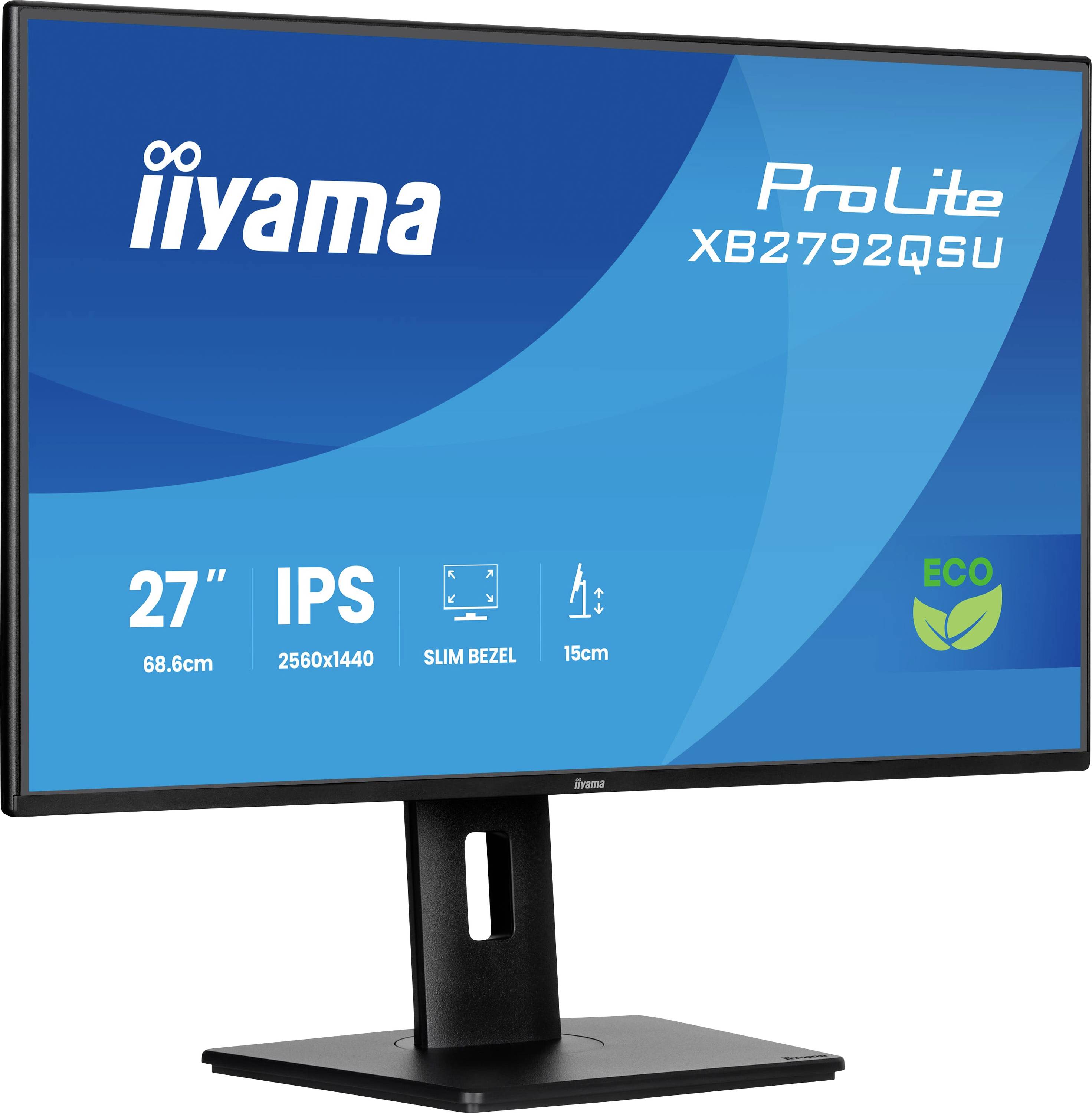 The image shows an iiyama ProLite XB2792QSU 27