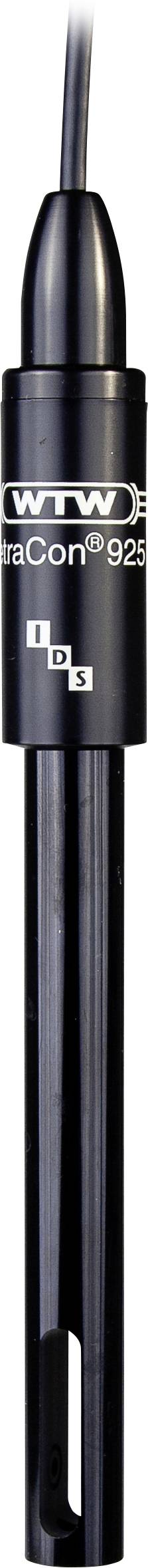 A black digital water sensor probe with a cord, labeled 'tetraCon 925', designed for conductivity measurement.