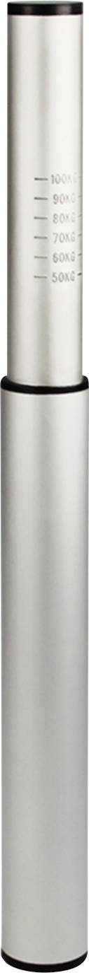 Unitec Trailer nose weight gauge Permissible maximum weight=100 kg Permissable bearing load=100 kg Silver