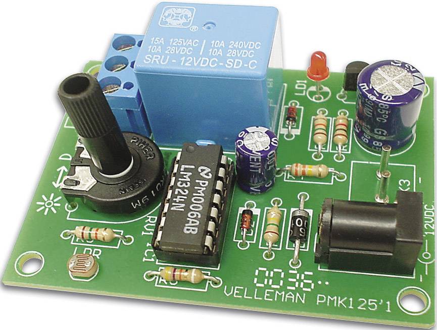 Whadda WSL125 Twilight switch Assembly kit