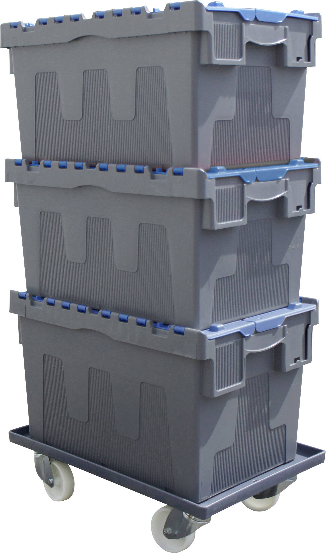 VISO DSW5536 Box with hinged lid (W x H x D) 600 x 320 x 400 mm Blue 1 pc(s)