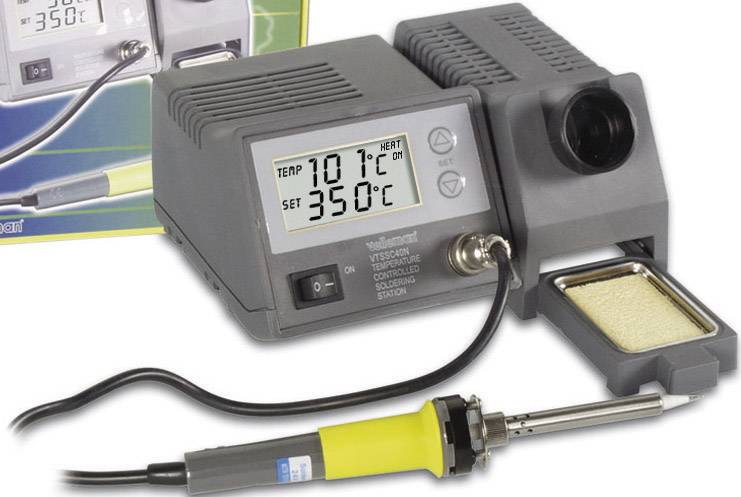 Velleman VTSSC40N Soldering station Digital 48 W +150 up to +450 °C