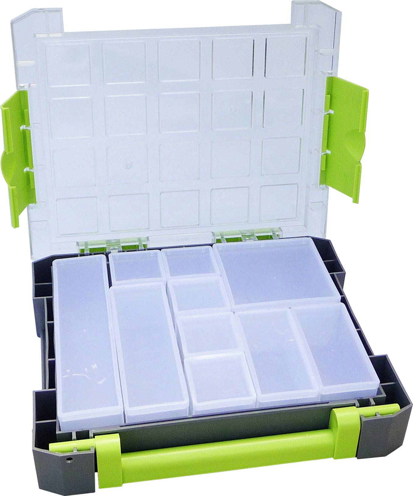 VISO Assortment case (L x W x H) 275 x 70 x 325 mm No. of compartments: 10 fixed compartments Content 1 pc(s)