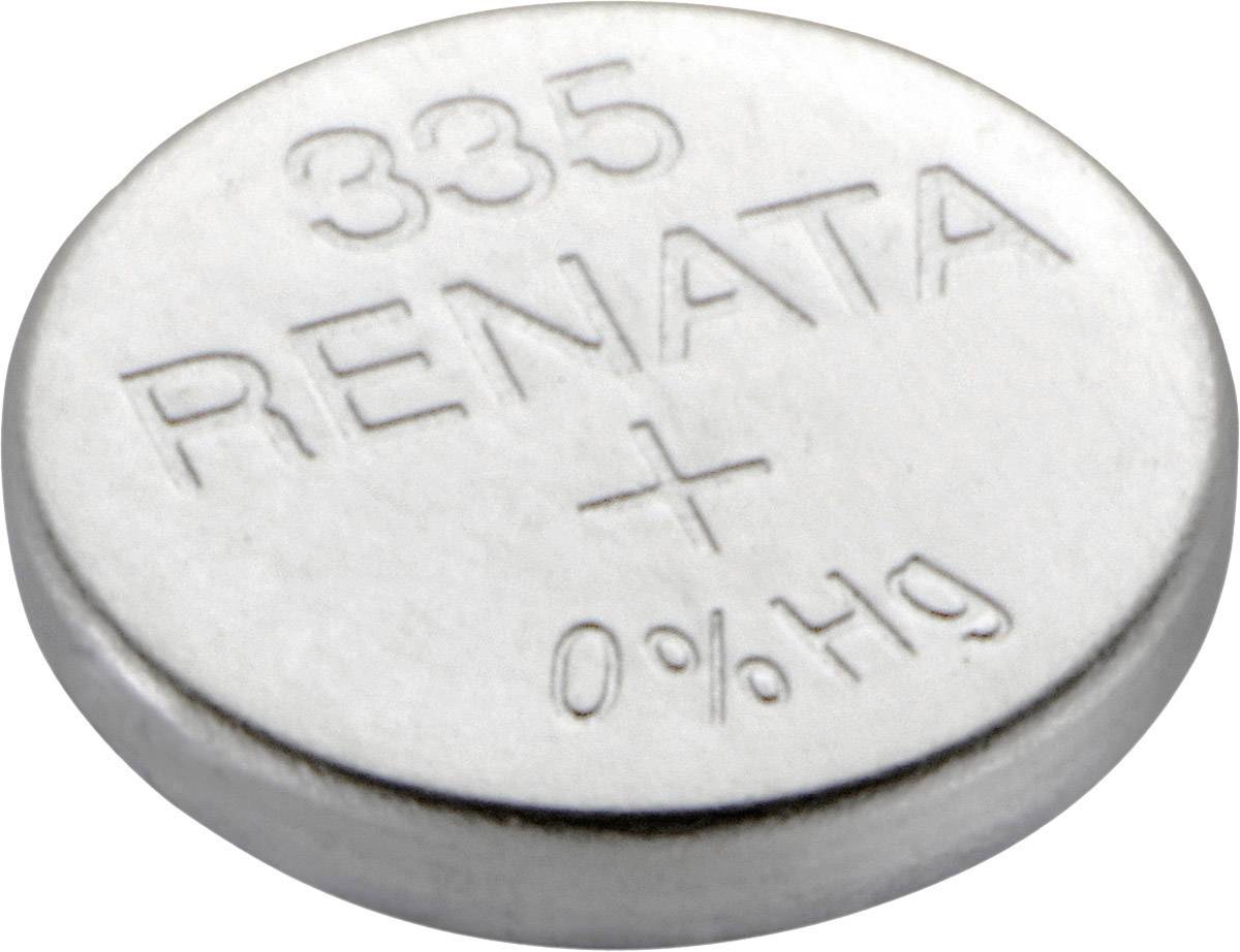 Renata Button cell 335 1.55 V 6 mAh Silver oxide