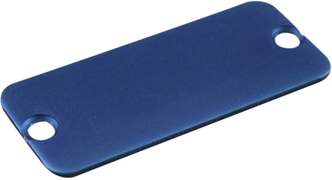 Hammond Electronics 1455DALBU-10 End cover Aluminium Blue