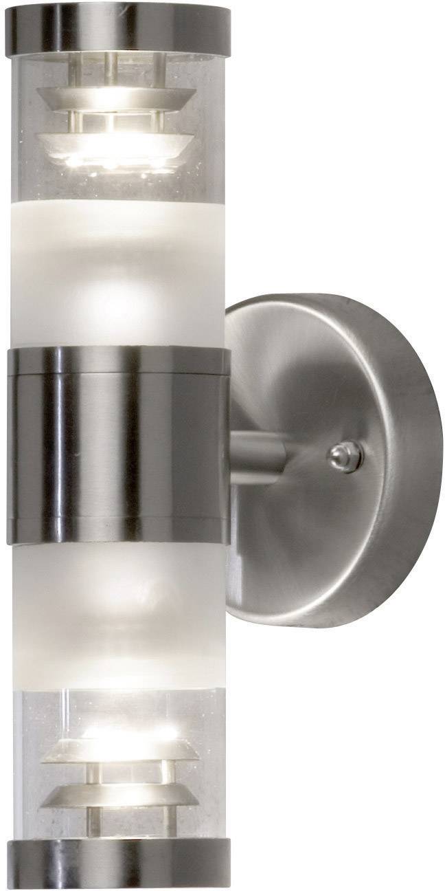Konstsmide Bolzano 7595-000 Outdoor wall light HV halogen GU10 70 W Stainless steel