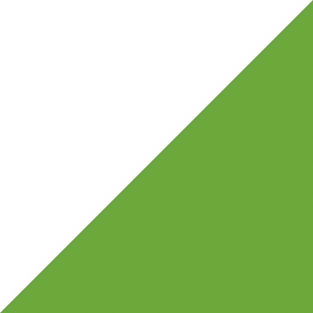 Image with a diagonal green and white division. Bottom left green, top right white.