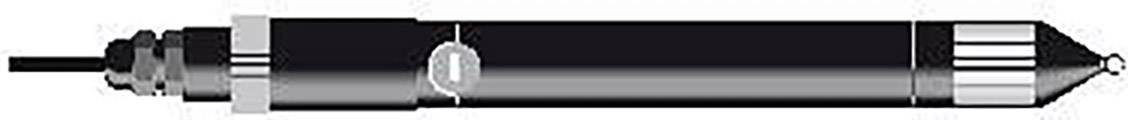 Probe testo 0635 1540 Heat ball probe (Ø 7.5 mm) for current flow, temperature, humidity, 0635 1540