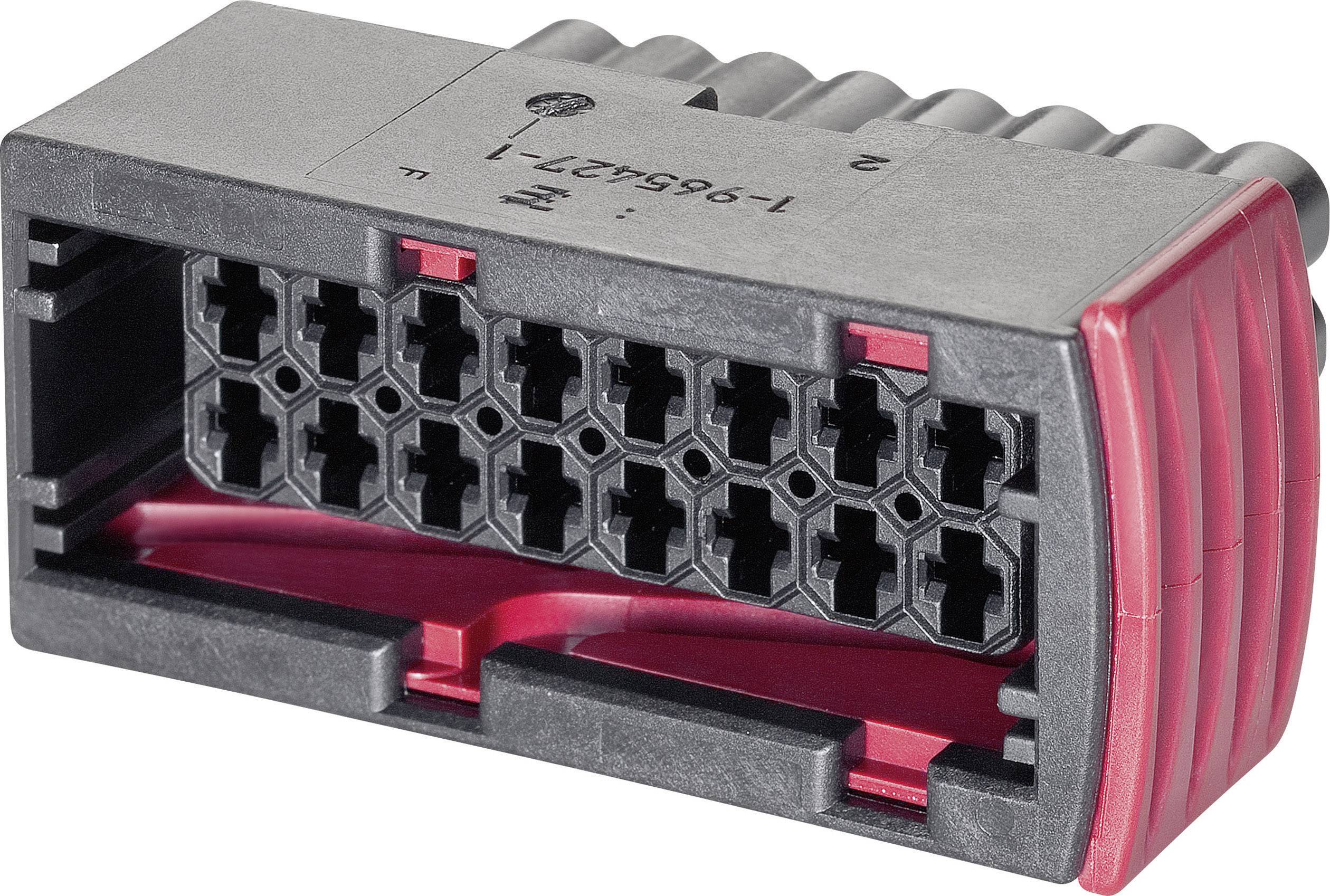 TE Connectivity Socket housing cable J-P-T Total number of pins 16 Contact spacing: 5 mm 1-967242-1