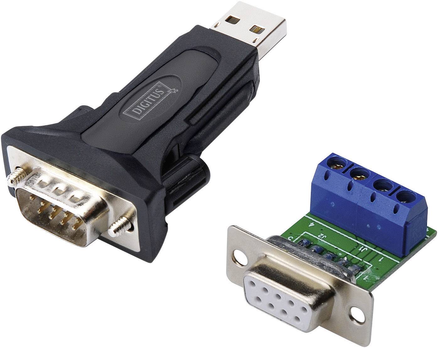 Digitus USB 2.0, Series Adapter [1x USB 2.0 connector A - 1x RS485 plug] DA-70157 0.80 m