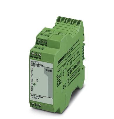 Phoenix Contact MINI-SYS-PS-100-240AC/24DC/1.5 Rail mounted PSU (DIN) 24 V DC 1.5 A 36 W 1 x