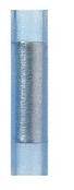 Glass tube with a closed end, containing a silvery substance.(Note: This translation appears to already be very close to British English, so minimal changes were needed.)