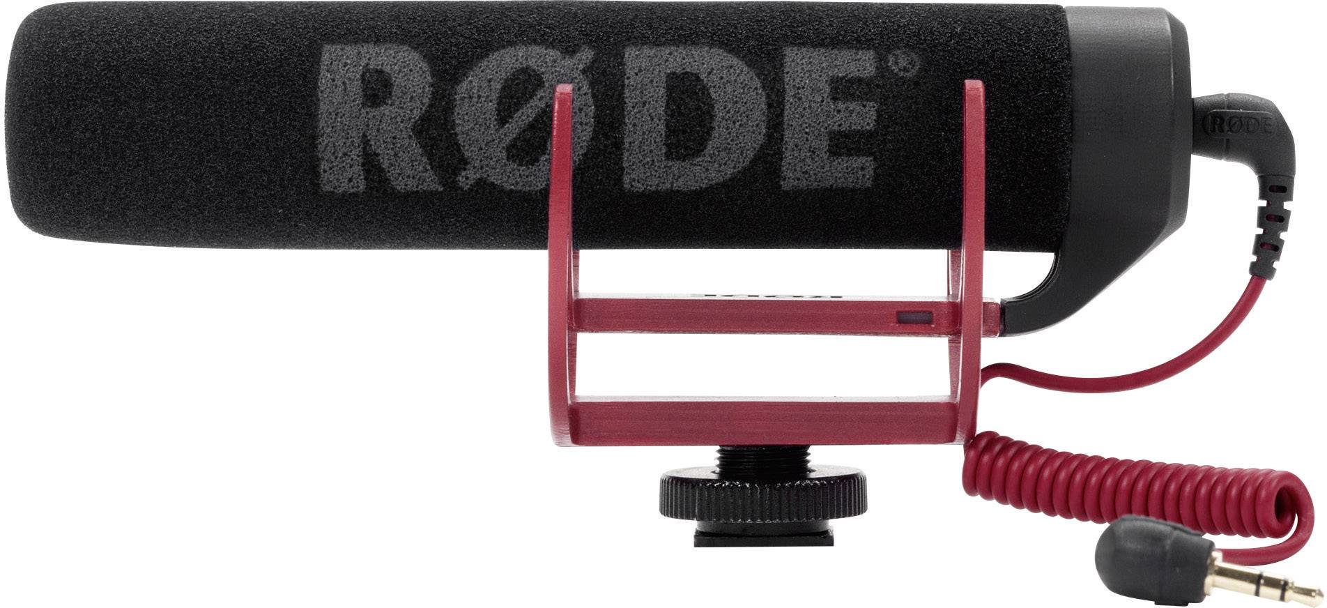 RODE Microphones VideoMic GO Camera microphone Transfer type (details):Direct Hot shoe mount