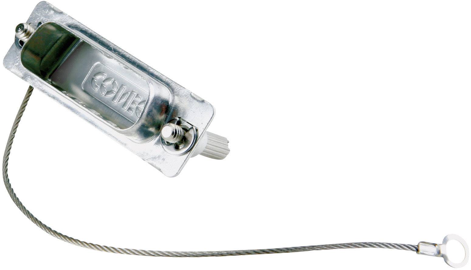 Conec 16-000840 16-000840 D-SUB shielded cap Silver 1 pc(s)