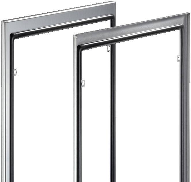 Rittal TS 8700.010 Stacking frame Stainless steel Grey-white (RAL 7035) 1 pc(s)