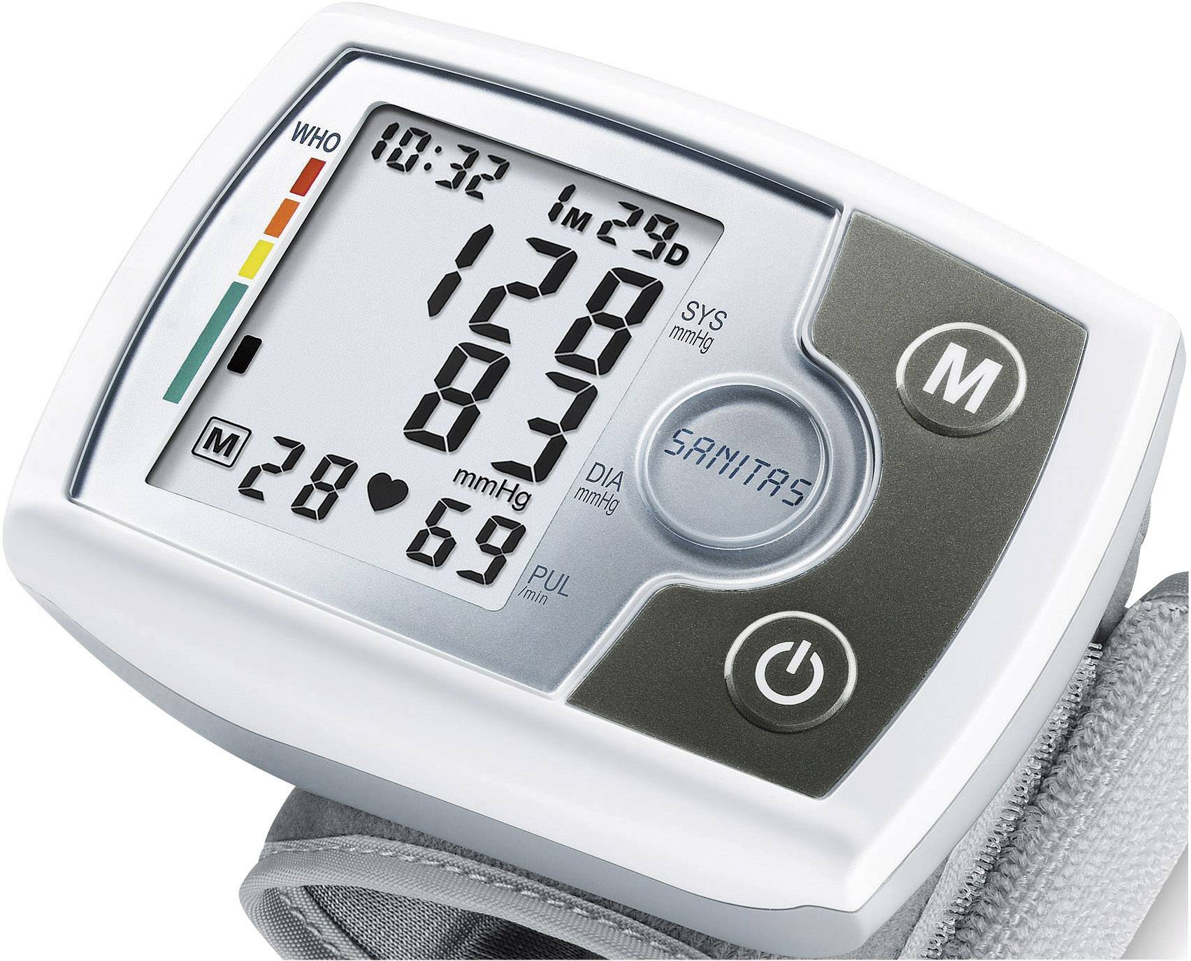 Sanitas SBM03 Wrist Blood pressure monitor 651.21