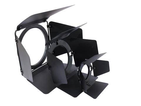 Eurolite Barn doors Black Suitable for (stage technology)PAR 38 Black