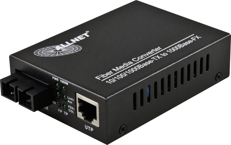 Allnet ALL-MC103G-SC-MM LAN, SC Duplex Network media converter 1 GBit/s