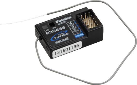 Futaba R304SB 4-channel receiver 2,4 GHz Connector system Futaba