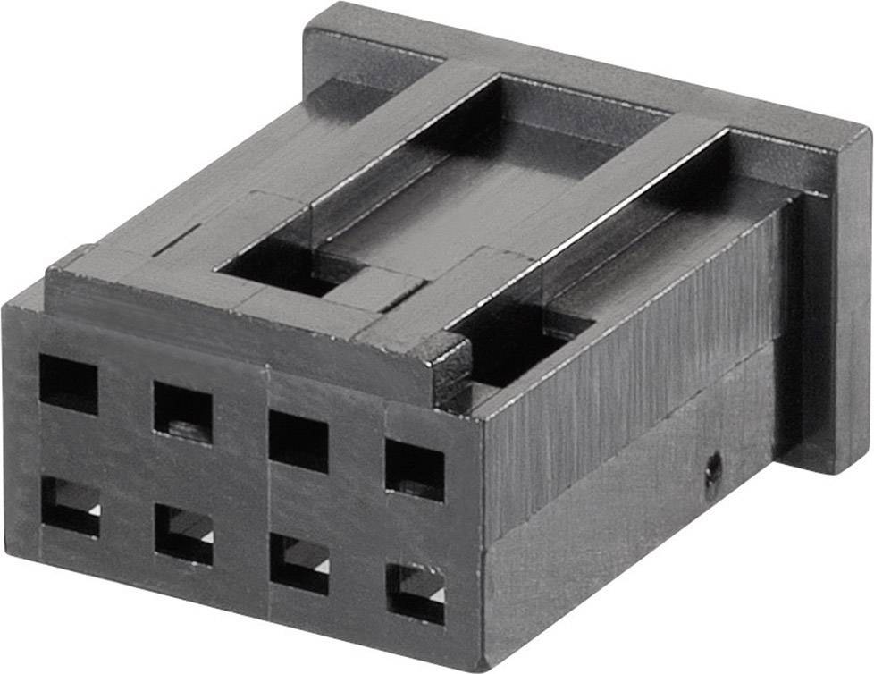 TE Connectivity Socket housing cable AMPMODU MOD II Total number of pins 8 Contact spacing: 2.54 mm 280365