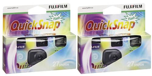 Fujifilm Quicksnap Flash 27 Disposable camera 2 pc(s) Built-in flash