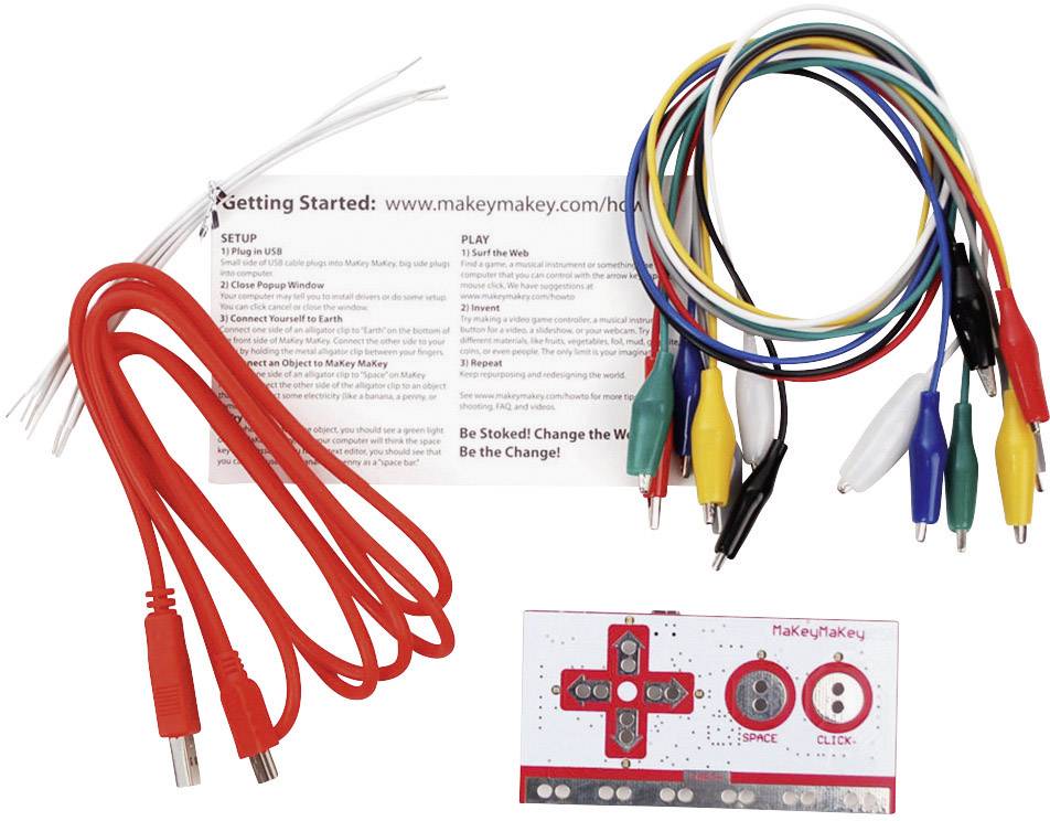 MAKEY MAKEY Gamepad PC Black, Red, White